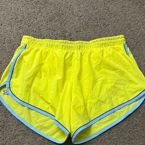 Rabbit Yellow Women's Athletic Shorts